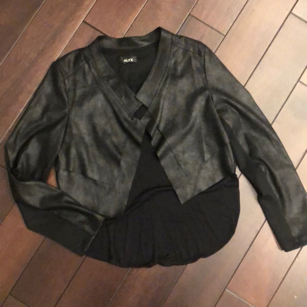 Faux Leather Jacket